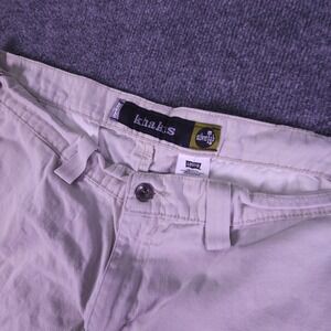 Vintage Y2K‎ Levis Silver Tab Shorts Men 40 Tan Baggy Skate Khaki Chino 90s